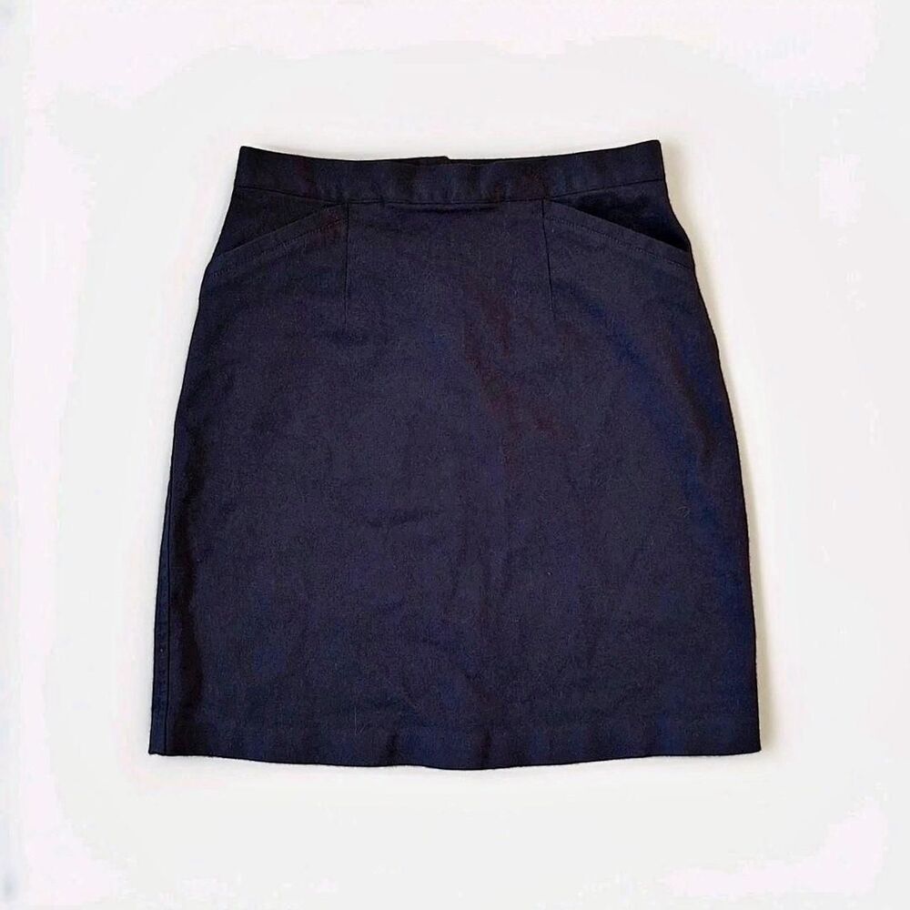 Style-co Women's Black and Navy Skirt